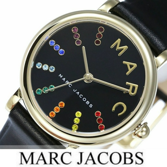 Marc Jacobs Accessories - 💜Marc Jacobs💚Roxy Leather Quartz Watch